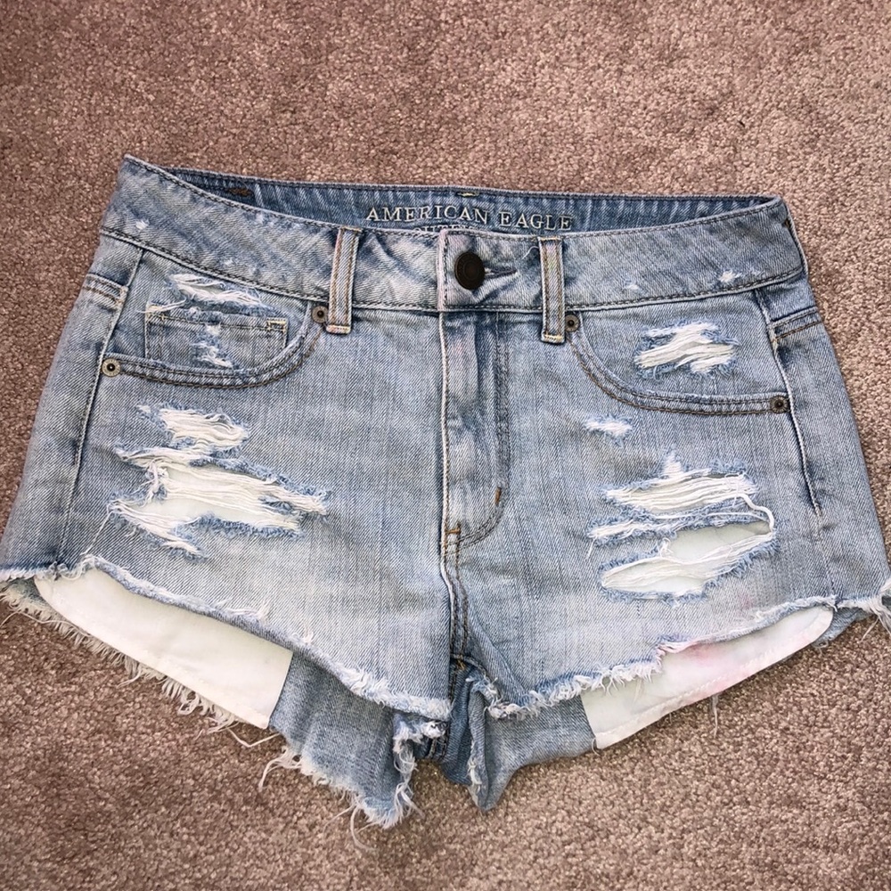 AEO High-waisted Jean Shorts